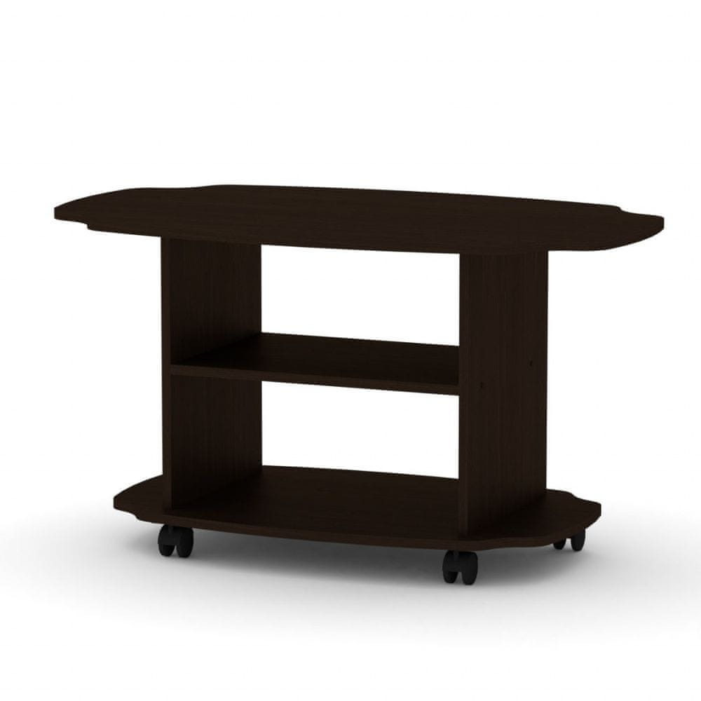 eoshop Konferenčný stolík TWIST (Farba dreva: wenge)
